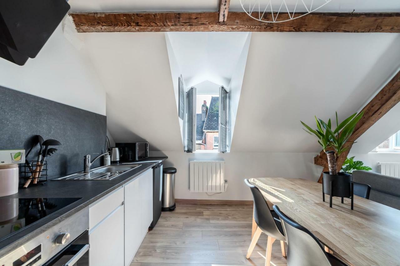 Appartement Cosy*** Centre Historique Dieppe - Rue Pietonne A 200M De La Plage Экстерьер фото